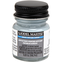 TESTORS MODEL MASTER 5-L Light Gray Semi-Gloss Accryl 14.7ml