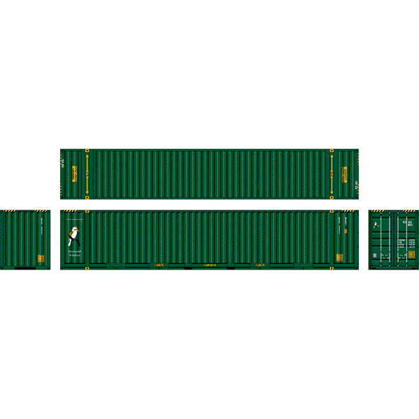 SOUTHERN RAIL 48' Container - 2 Pack Intermodal Solutions
