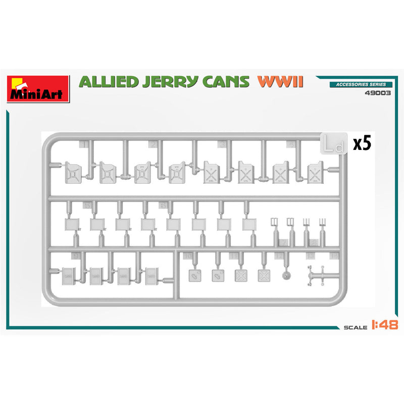 MINIART 1/48 Allied Jerry Cans WWII