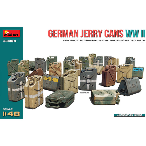 MINIART 1/48 German Jerry Cans WWII