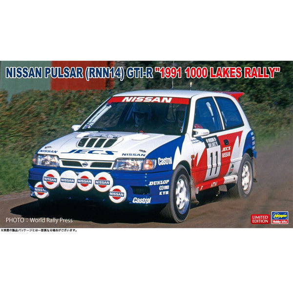 HASEGAWA 1/24 Nissan Pulsar GTI-R (RNN14) "1991 1000 Lakes Rally"