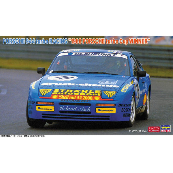HASEGAWA 1/24 Porsche 944 Turbo Racing "1988 Porsche Turbo Cup Winner"
