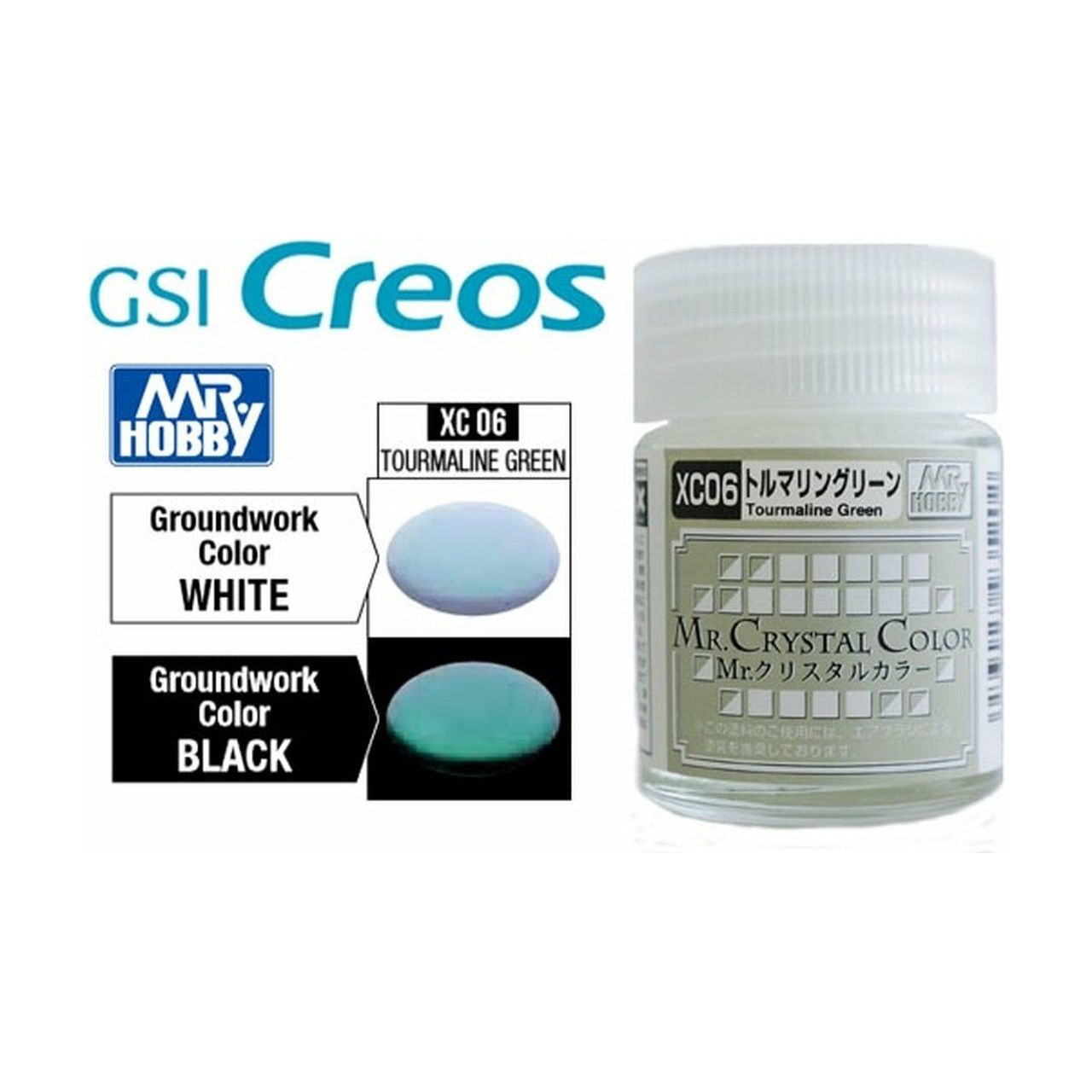Mr Crystal Color Tourmaline Green - XC06