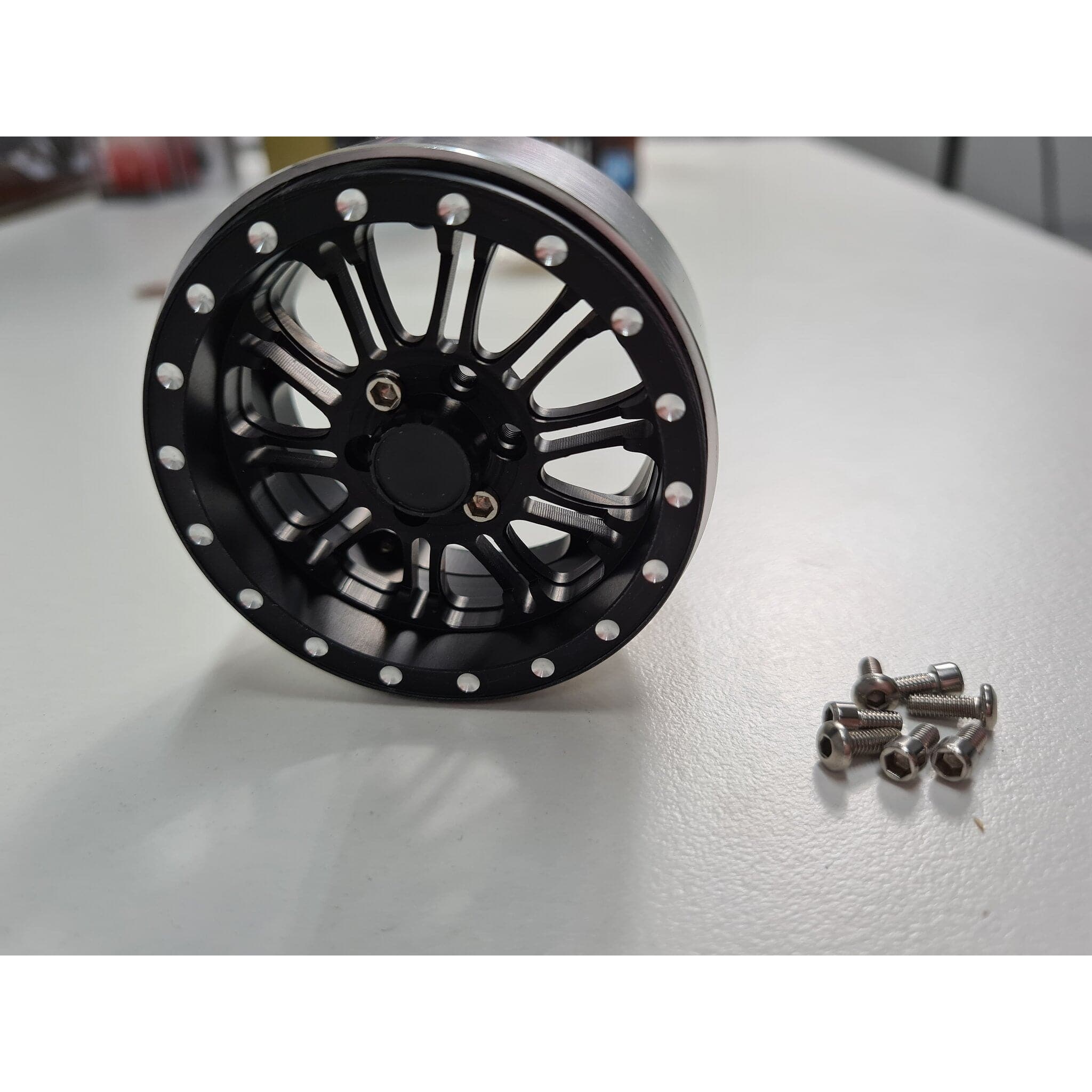 EXO 4X4 Montare 2.2 Beadlock Wheel (Black Alloy)