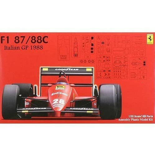 FUJIMI 1/20 Ferrari F1 87/88C 1988 Italian GP