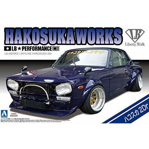 AOSHIMA 1/24 LB Works Hakosuka Works 2Dr
