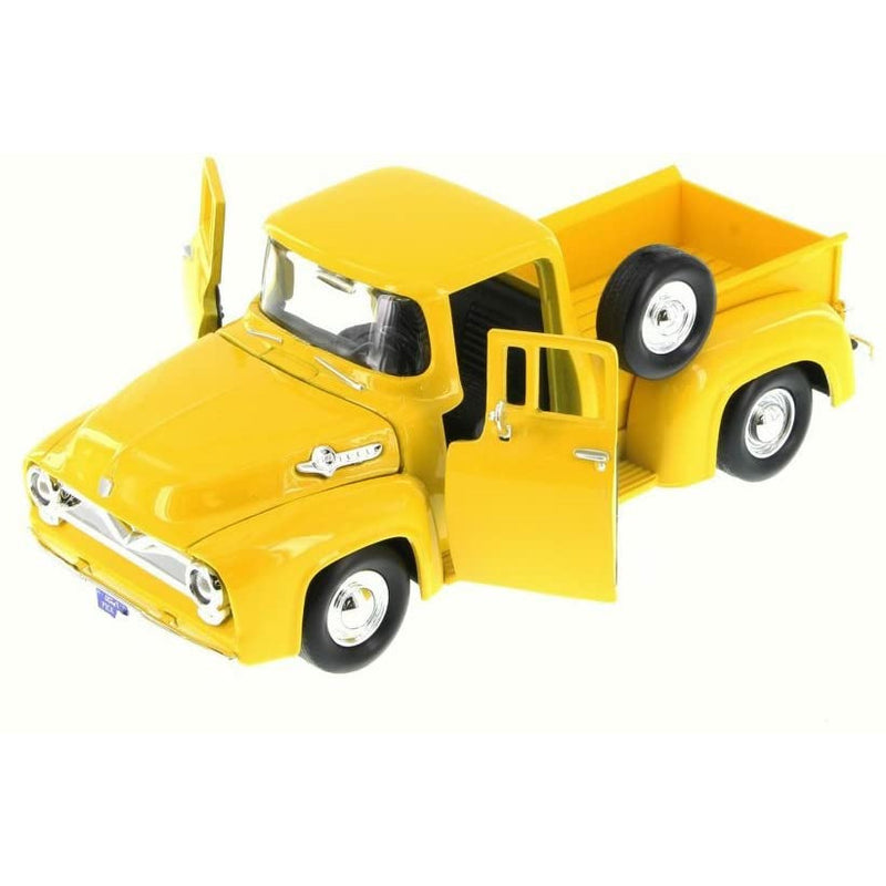 MOTORMAX 1/24 1955 Ford Pickup Yellow (Timeless Legends)