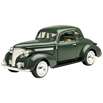 MOTORMAX 1/24 1939 Chevrolet Coupe Green (American Classics