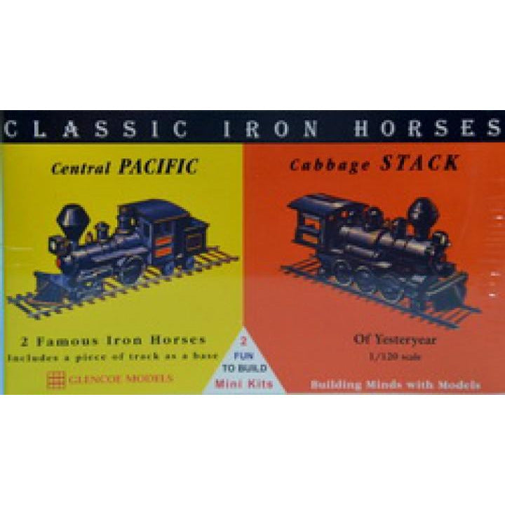 GLENCOE 1/225 Classic Iron Horses - CabSt/CenPac