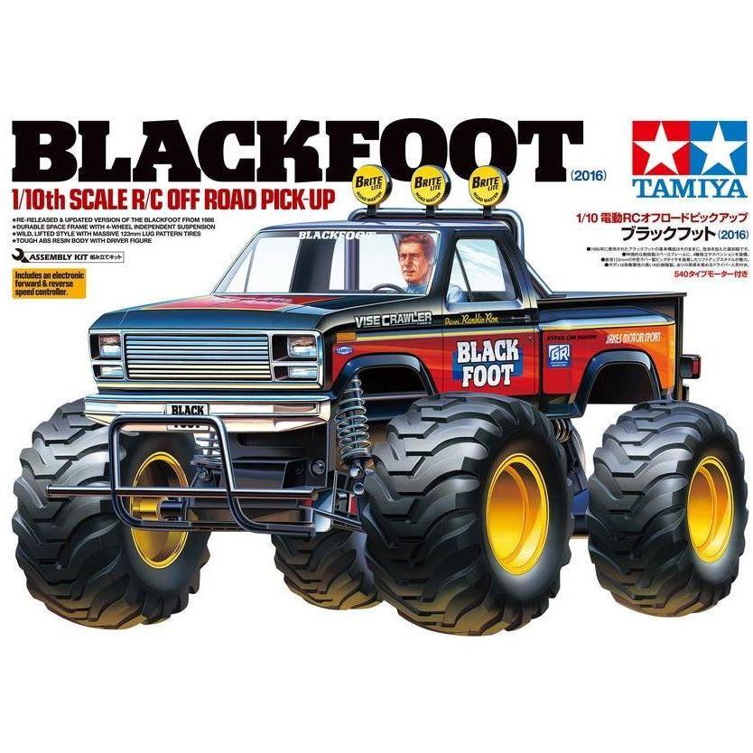 TAMIYA 1/10 Blackfoot (2016) RC Car Kit (No ESC)