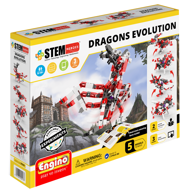 ENGINO STEM Hero Dragons Evolution