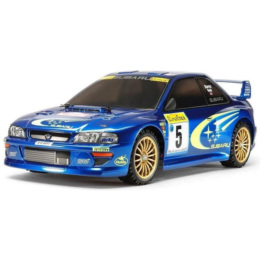 TAMIYA 1/10 Subaru Impreza Rally Car '99 Monte Carlo (TT-02) (No ESC)