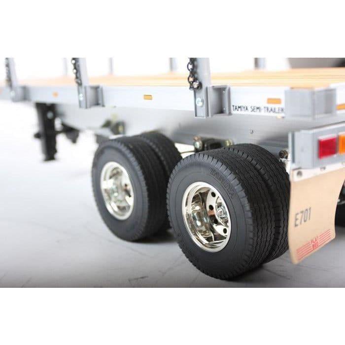 TAMIYA Flatbed Semi-Trailer for 1/14 RC Truck