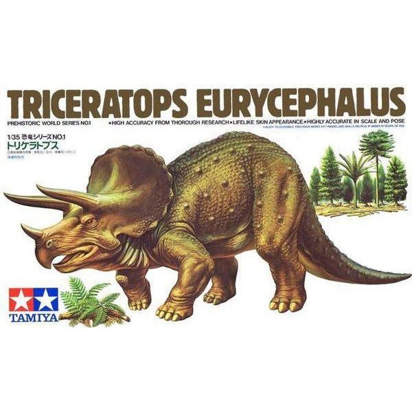 TAMIYA 1/35 Triceratops Eurycephalus