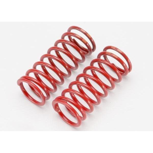 TRAXXAS Spring Shock, Red (GTR) (5.4 Rate Double Orange Stripe) (1 Pair) (5649)