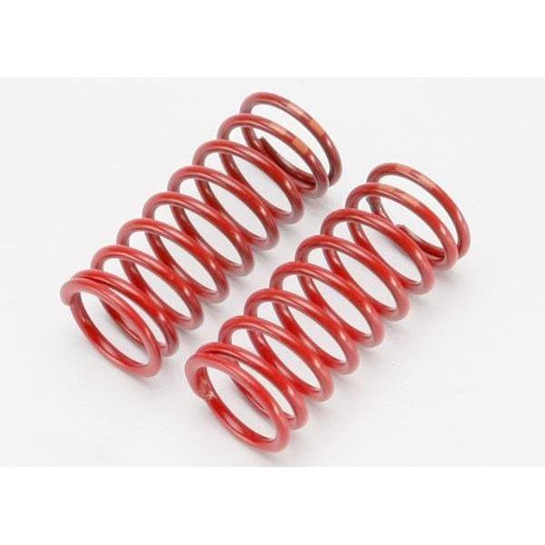 TRAXXAS Spring Shock, Red (GTR) (5.4 Rate Double Orange Stripe) (1 Pair) (5649)