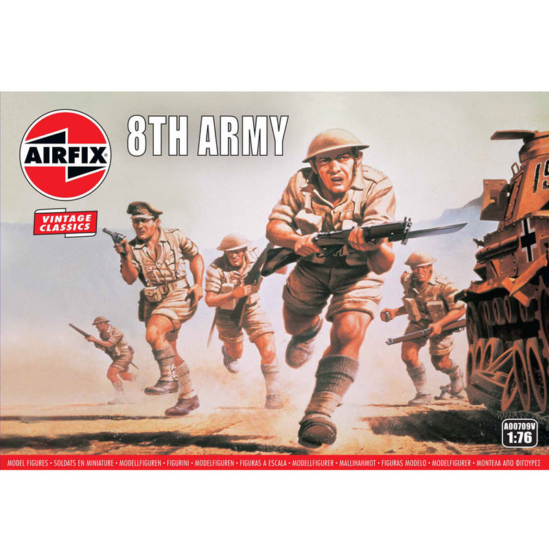 AIRFIX 1/76 WWII British 8th Army