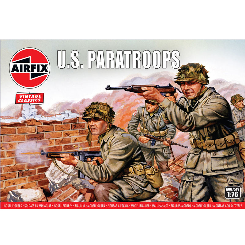 AIRFIX 1/76 WWII U.S. Paratroops