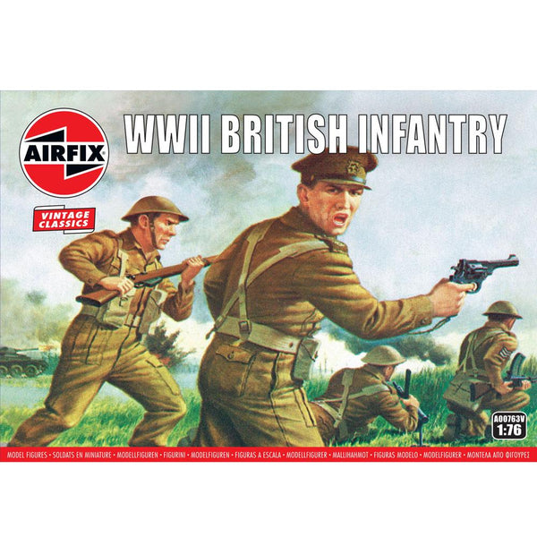 AIRFIX 1/76 WWII British Infantry N. Europe