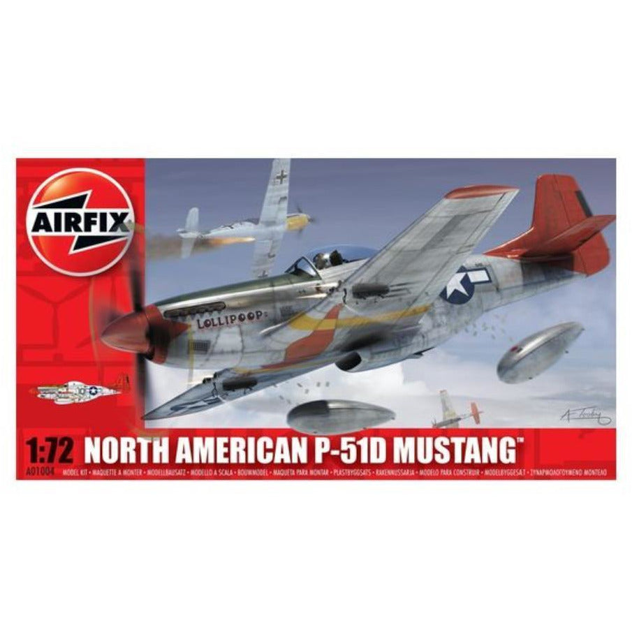 AIRFIX 1/72 North American P-51D Mustang