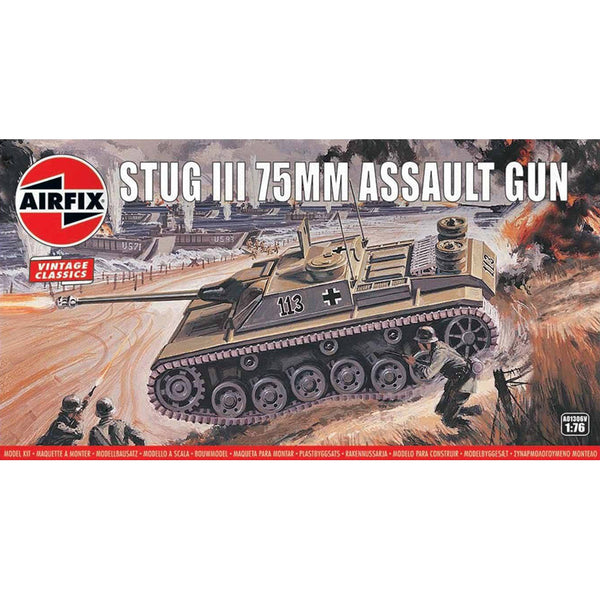 AIRFIX 1/76 Stug III 75mm Assault Gun