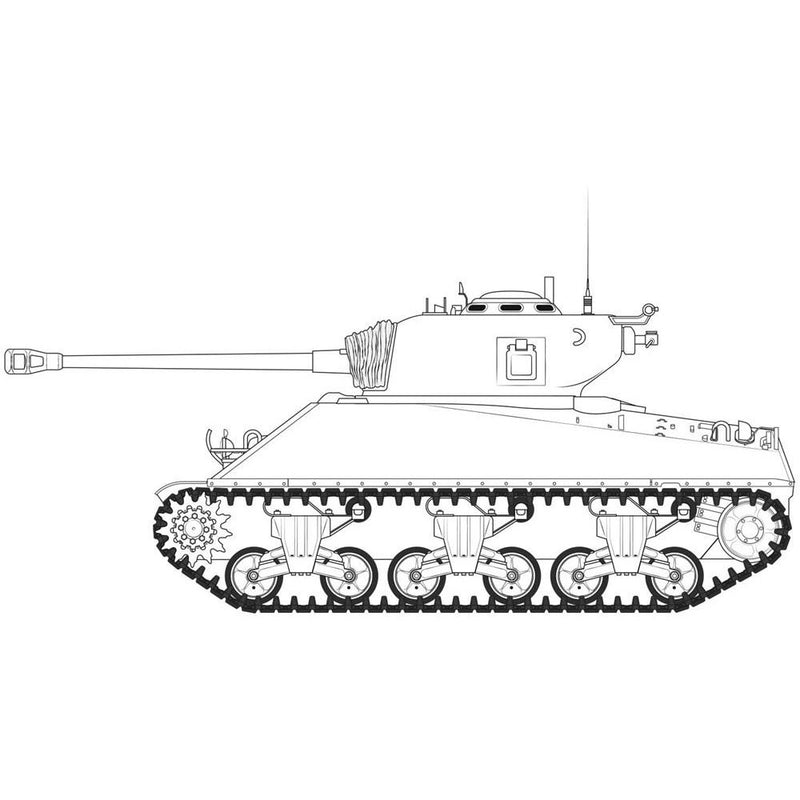 AIRFIX 1/35 M4A3(76)W "Battle of the Bulge"