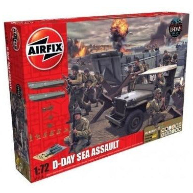 AIRFIX 1/72 D-Day 75th Anniversary Sea Assault Gift Set
