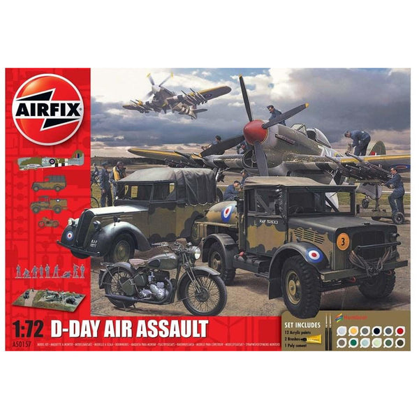 AIRFIX 1/72 D-DAY 75th Anniversary Air Assault Gift Set
