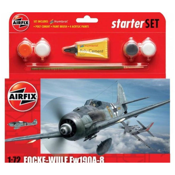 AIRFIX 1/72 Focke Wulf FW190A Starter Set