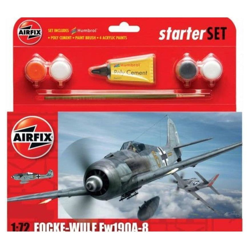AIRFIX 1/72 Focke Wulf FW190A Starter Set