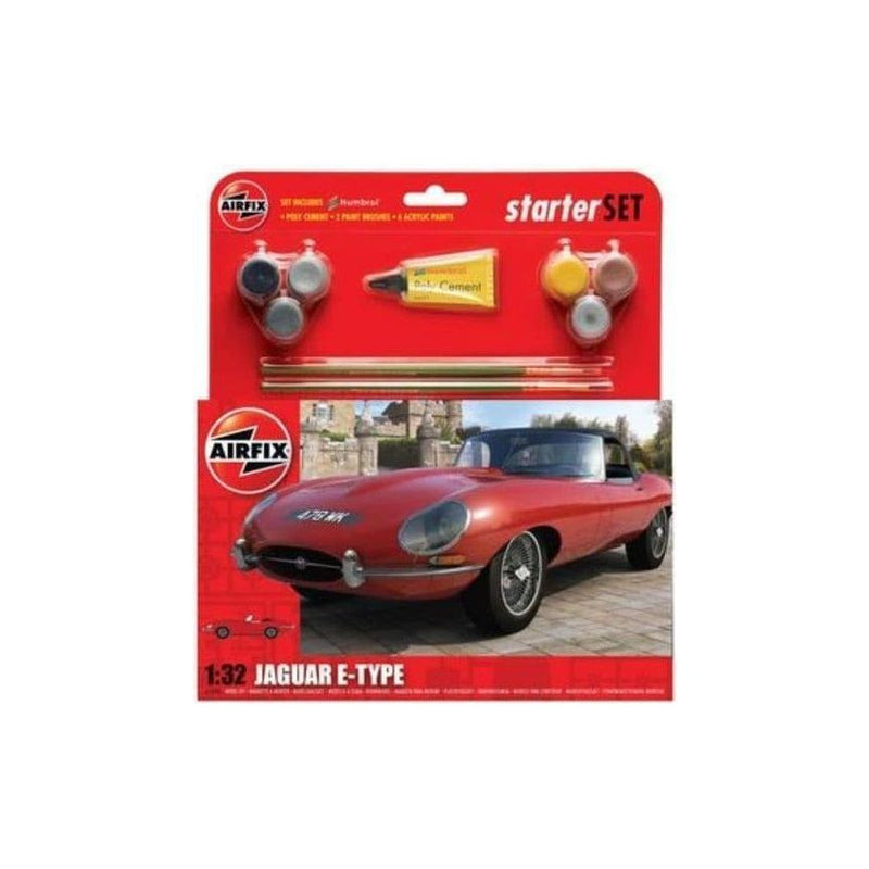 AIRFIX 1/32 Jaguar E-Type Starter Set