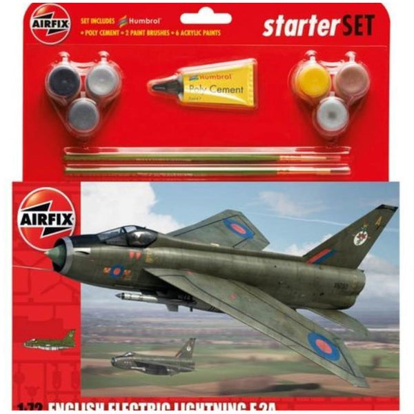 AIRFIX 1/72 English Electric Lightning F2A Starter Set