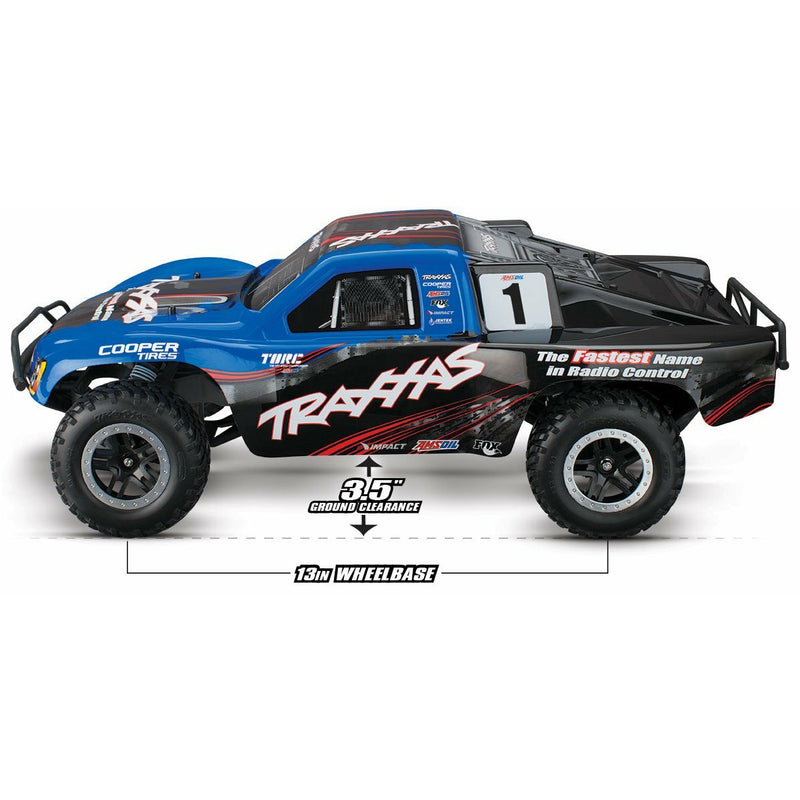 TRAXXAS 1/10 Slash 2WD Short Course Racing Truck VXL Brushless - Blue