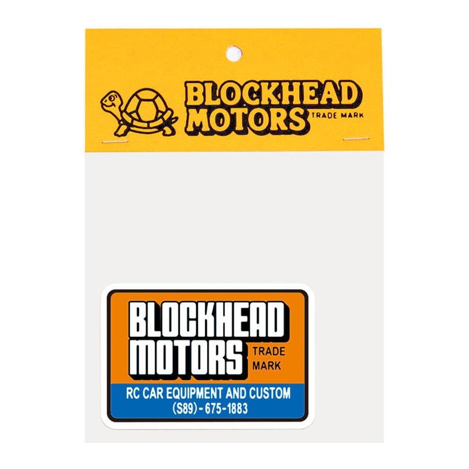 BLOCKHEAD MOTORS BH Square Logo Sticker