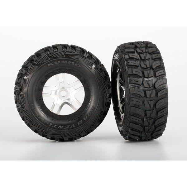 TRAXXAS Tyres & Wheels Assembled, Glued (5976R)
