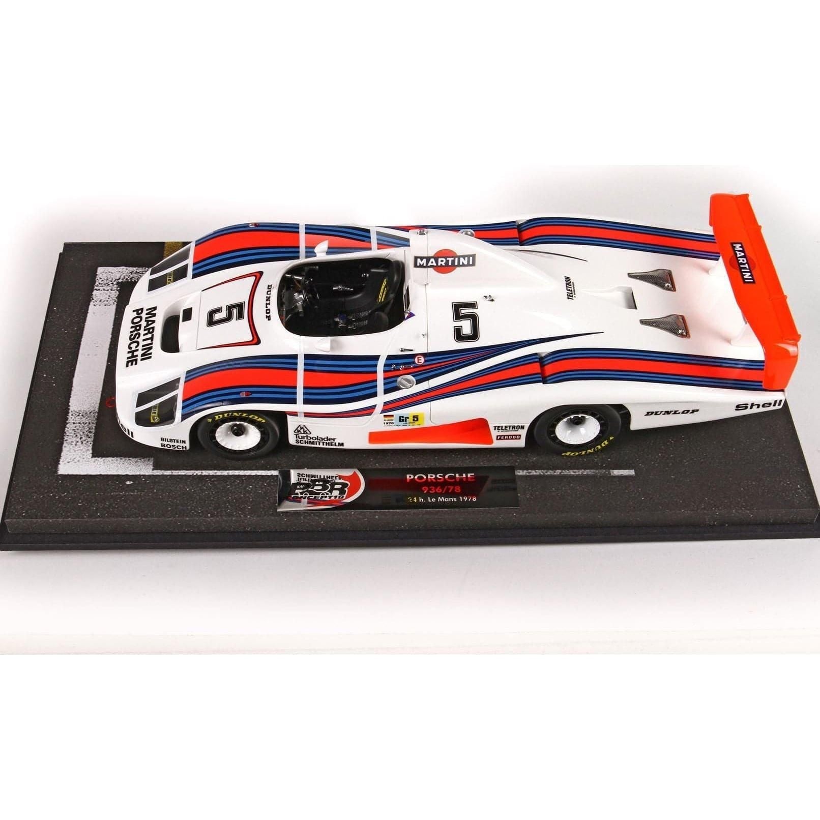 BBR 1/18 Porsche 936-78 24th Le Mans 1978 Martini Ickx - Pescarolo