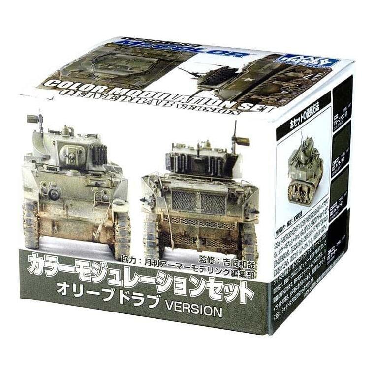 MR HOBBY Mr Color Olive Drab Modulation Set