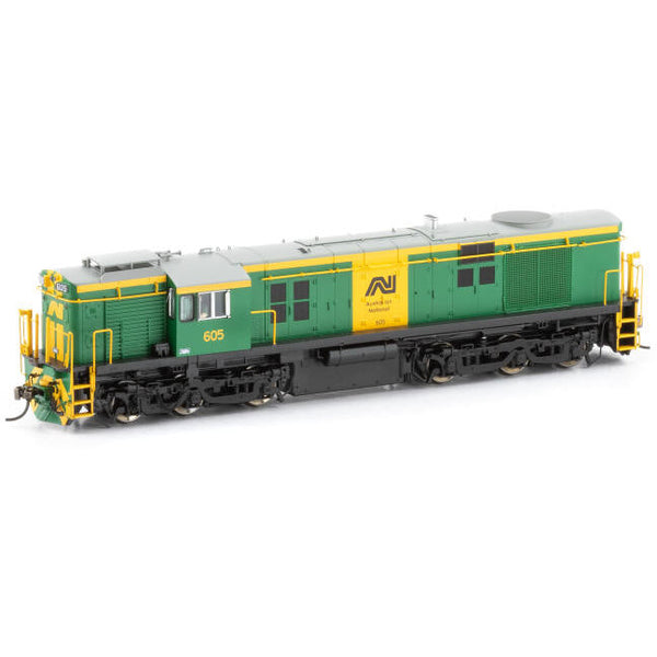 AUSCISION HO 605 AN Green & Yellow - Grey Roof DCC Sound Fitted