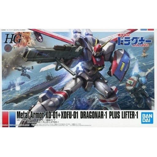 BANDAI 1/144 HG Metal Armor XD-01 + XDFU-01 Dragonar-1 Plus Lifter-1