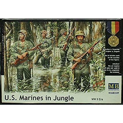 MASTER BOX 1/35 US Marines in the Jungle WWII Era