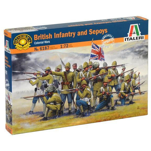 ITALERI 1/72 British Infantry and Sepoys