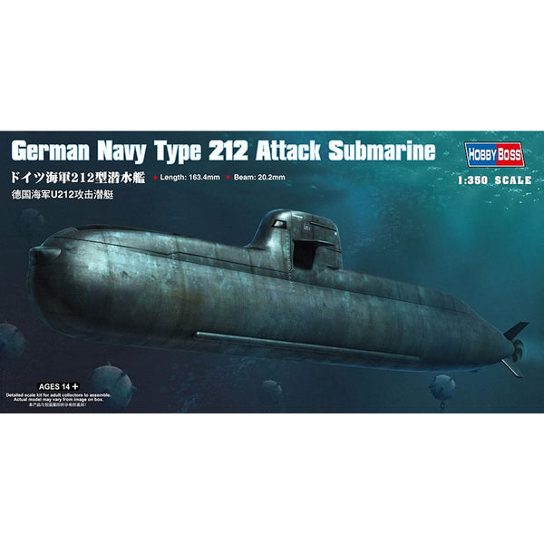 HOBBY BOSS 1/350 German Navy Type 212 Attack Submarine