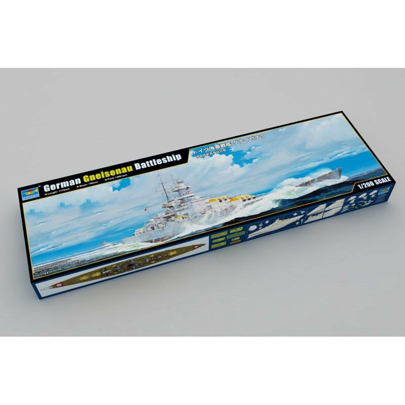 TRUMPETER 1/200 German Gneisenau Battleship