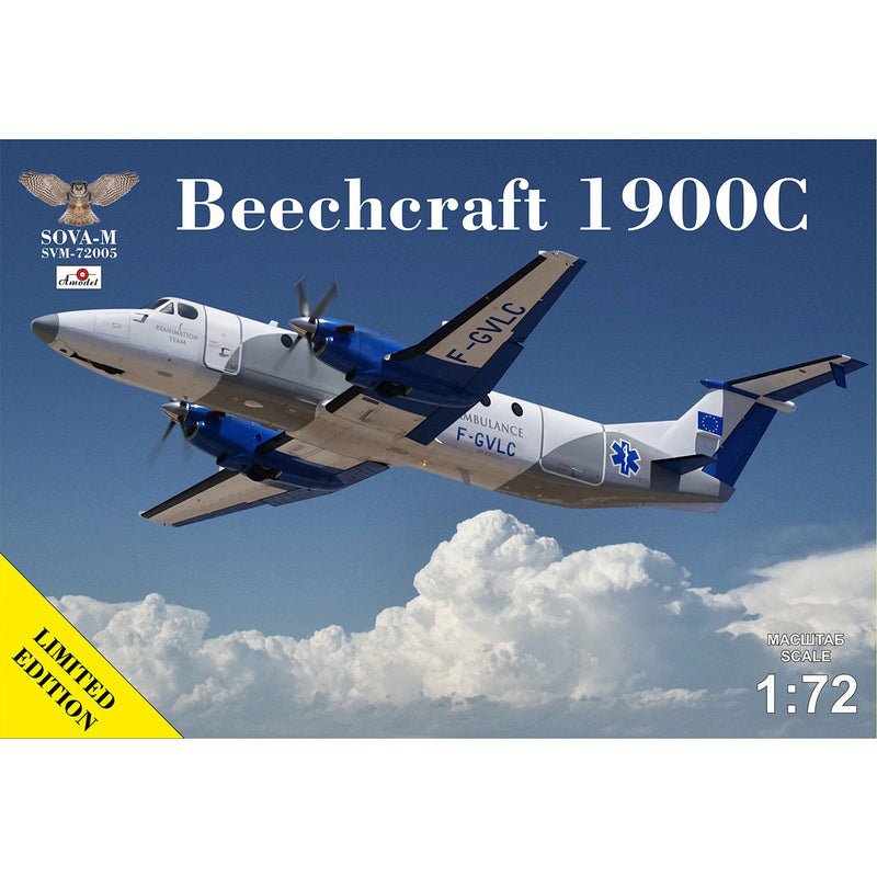 SOVA-M 1/72 Beechcraft 1900C-1 Ambulance F-GVLC