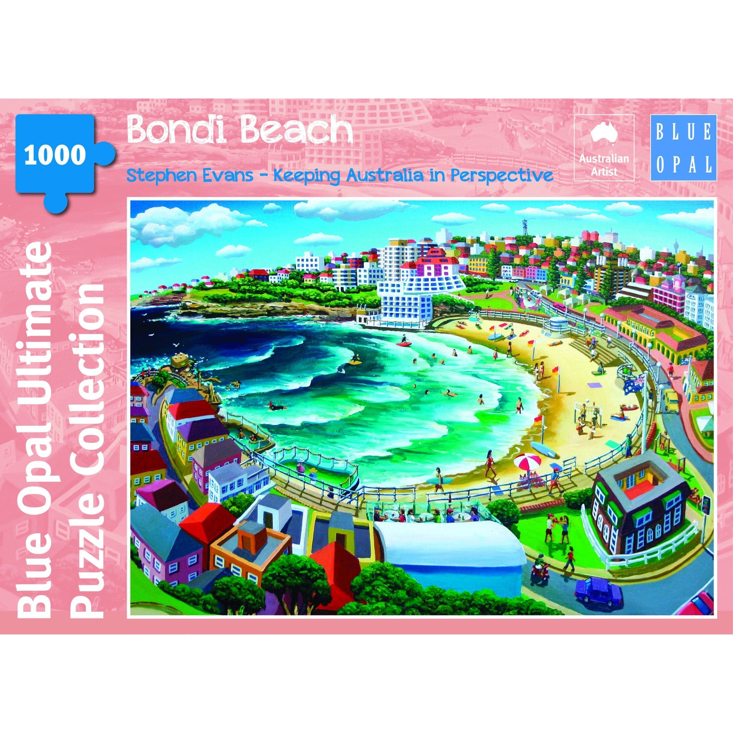 BLUE OPAL Stephen Evans Bondi Beach 1000pce