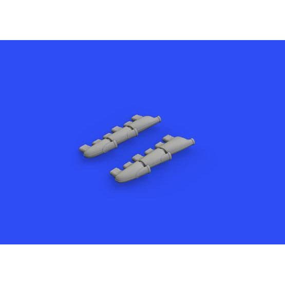EDUARD 648580 1/48 Spitfire Mk.I Exhaust Stacks Brassin