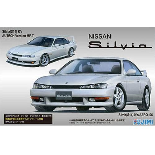 FUJIMI 1/24 Nissan S14 Silvia K`s Aero `96/Autech Version (ID-84) Plastic Model Kit [03927]