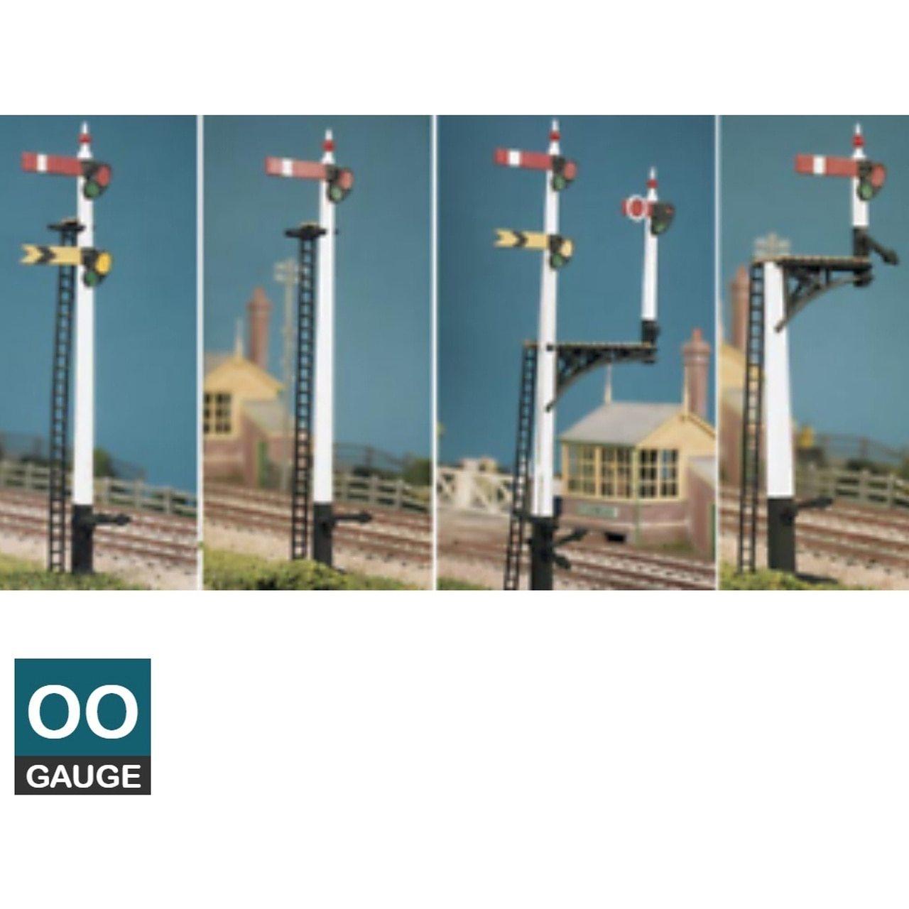 RATIO OO GWR Square Post Signal