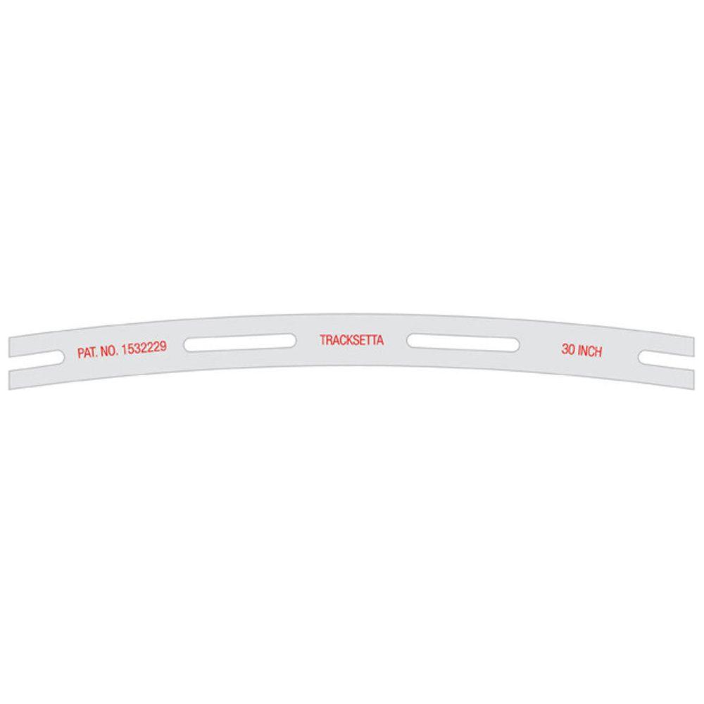 PECO TRACKSETTA OO/HO 30" 760mm Radius Template (OOT30)