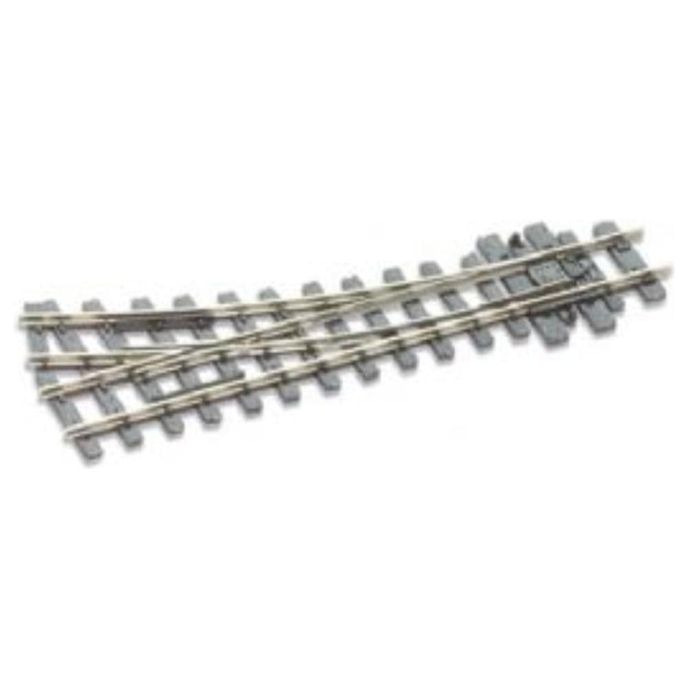 PECO OO9/HOe Streamline Right Hand Turnout Nickel Silver Rail Irregular Sleepers Code 80 (SLE491)